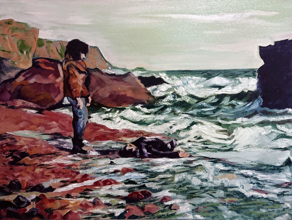Seascape oil Painting
